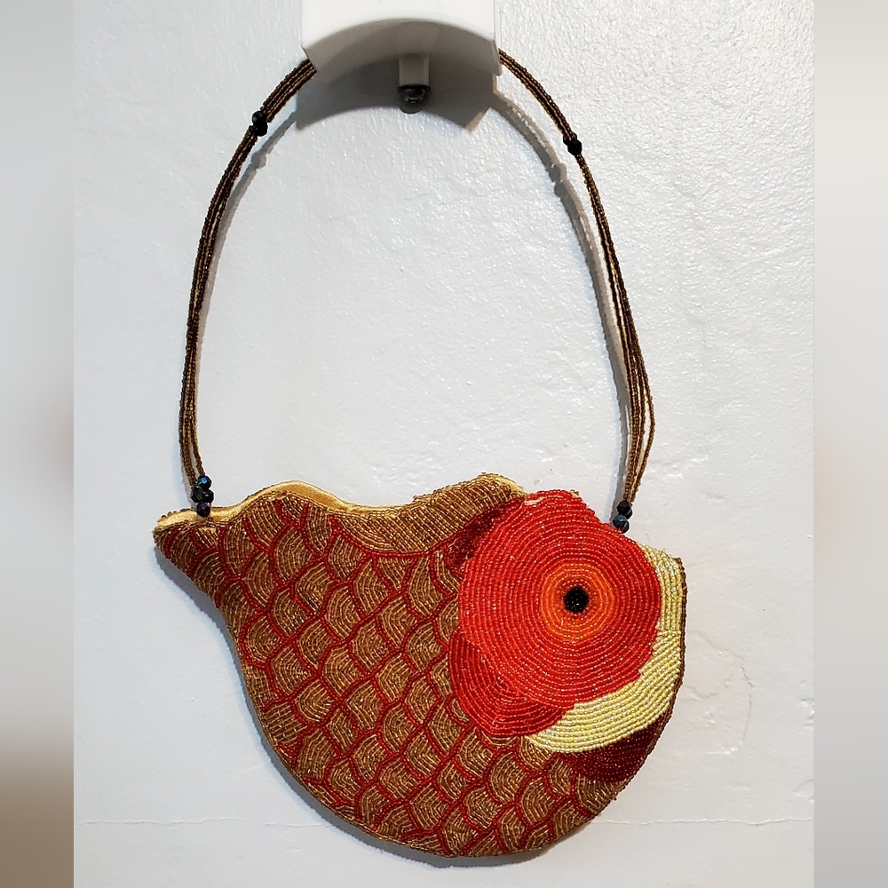 Beaded purse